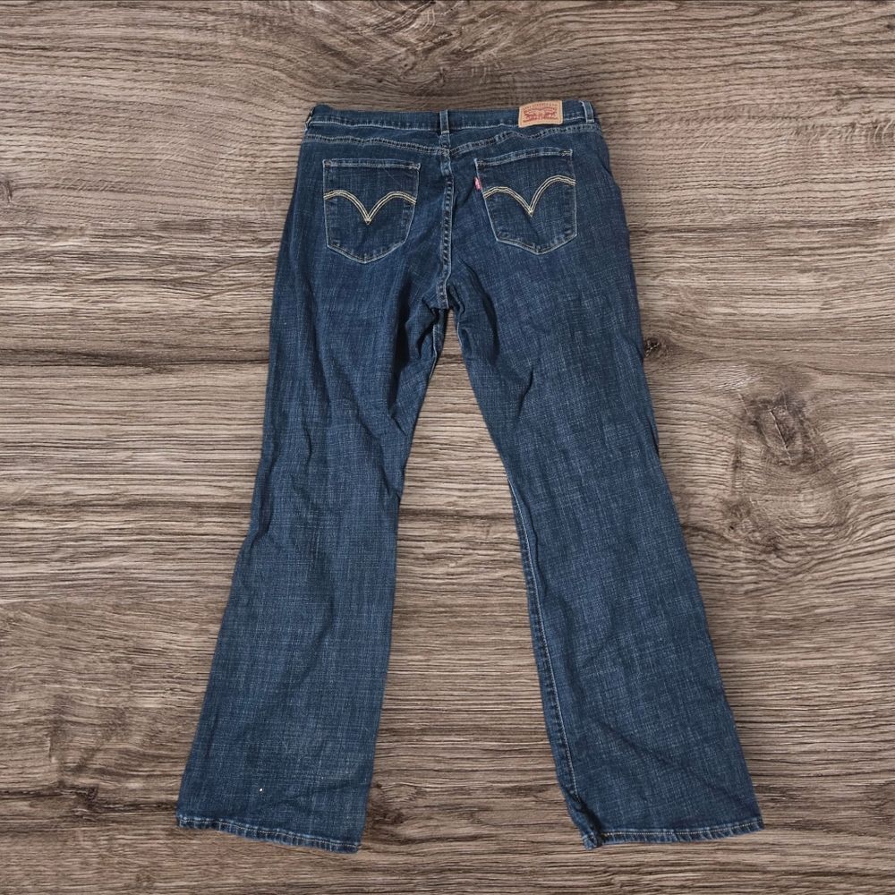 LEVI'S Classic Bootcut Design Pocket Jeans Plus Size - Picture 3 of 6